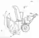 Fig. 01 - Guide disc attachment for snow blower housing