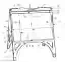 Fig. 01 - Portable sign frame assembly with changeable signage