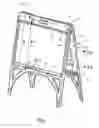 Fig. 04 - Portable sign frame assembly with changeable signage