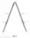 Fig. 06 - Portable sign frame assembly with changeable signage