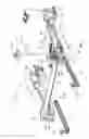 Fig. 02 - Mower deck lift system with transport lock