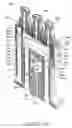 Fig. 60 - Method and machine for the production of hollow glassware articles