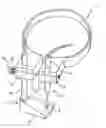 Fig. 01 - Collar for measuring the lateral deformation of a test piece during compression test, such as uniaxial or triaxial compression tests