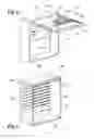 Fig. 04 - Stowable fold-out/roll-out dinette table assembly