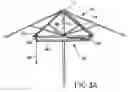 Fig. 03 - Umbrella featuring a vertically deployable sun shade