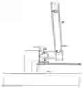 Fig. 01 - Positionable ladder for a sign