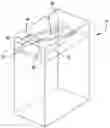Fig. 01 - Elevator Cab Ceiling with Dissipative Ventilation Channel