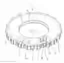 Fig. 01 - Star wheel conveyor for empty plastic bottles or conveyors