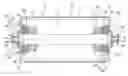 Fig. 01 - Roller device for a conveyer