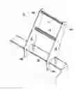 Fig. 01 - Movable drying rack for bath tub mounting