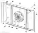 Fig. 01 - Radiant convection baffle for ovens