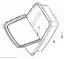 Fig. 20 - Container having foldable lid