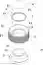Fig. 01 - Cone crusher fixed toothed plate fixing structure