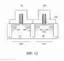 Fig. 08 - CMOS devices with schottky source and drain regions