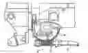 Fig. 01 - Steering column assembly