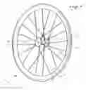 Fig. 02 - Spoked wheel and a spoke made with a composite material