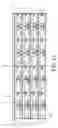 Fig. 16 - Storage system adapted for receiving a plurality of hard disk drives of different dimensions