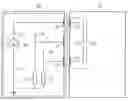 Fig. 01 - Distance sensor arrangement for a magnet of the levitation magnet of a magnetic levitation transport system