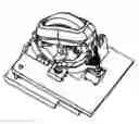Fig. 01 - Four axles center wheel module for mouse