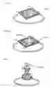 Fig. 76 - Information input/output device including a stage surface on which a reflecting medium including a printed dot pattern is disposed