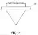 Fig. 12 - Illumination structure and illumination lens mounted thereon