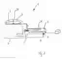 Fig. 04 - Illuminated Magnifying Glass Having a Sensor Device for Switching on the Lighting Element