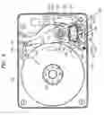 Fig. 05 - Actuator latch system of hard disk drive including magnetically levitated latch lever
