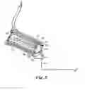 Fig. 03 - Telecommunications terminal module with hinged grounding element