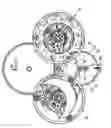 Fig. 01 - Movement for a timepiece with plural escapements