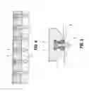 Fig. 03 - Linear guide rail for a linear guide system provided with a coolant slot