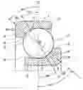 Fig. 01 - Angular contact ball bearing, sprocket support assembly for use in a traveling speed reducer for a construction machine, and joint assembly for a robotic arm