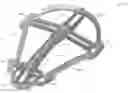 Fig. 01 - Center-lock aerial slack cable storage bracket