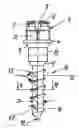 Fig. 01 - Screw-type implant, particularly for orthodontics