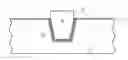 Fig. 01 - Process of manufacturing a shallow trench isolation and process of treating bottom surface of the shallow trench for avoiding bubble defects
