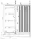 Fig. 02 - Baffle plate assembly for directing air flow in a cargo container