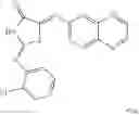 Fig. 06 - (5Z)-5-(6-Quinoxalinylmethylidene)-2-[(2,4,6-Trichlorophenyl)Amino]-1,3-Thiazol-4(5H)-One