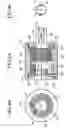 Fig. 05 - Planetary device for conversion between rotary motion and linear motion