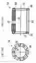Fig. 20 - Planetary device for conversion between rotary motion and linear motion