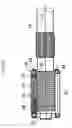 Fig. 22 - Planetary device for conversion between rotary motion and linear motion
