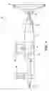 Fig. 02 - Adjustable steering column assembly having a rake and telescope locking system