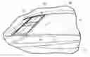 Fig. 01 - Windshield including vented walk-through door