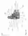 Fig. 22 - Quick connect pressure reducer/cylinder valve for self-contained breathing apparatus