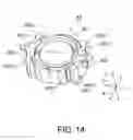 Fig. 14 - Bonding method for laminated piezoelectric element
