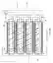 Fig. 81 - Method of transferring heat energy between a heat exchanging subsystem above the surface of the earth and material therebeneath using a coaxial-flow heat exchanging structure generating turbulence along the outer flow channel thereof