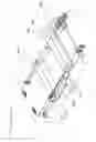 Fig. 14 - Structure supporting distribution cable of document reading apparatus