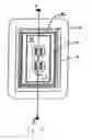 Fig. 08 - Rain shielded box for exiting through siding
