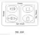 Fig. 42 - Waste sorting system utilizing removable liners