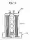 Fig. 11 - Compact fluid purification device with manual pumping mechanism