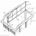 Fig. 01 - Storage bin for use with shelving system
