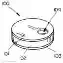 Fig. 01 - Non-removable closure having a dispensing aperture extending therethrough